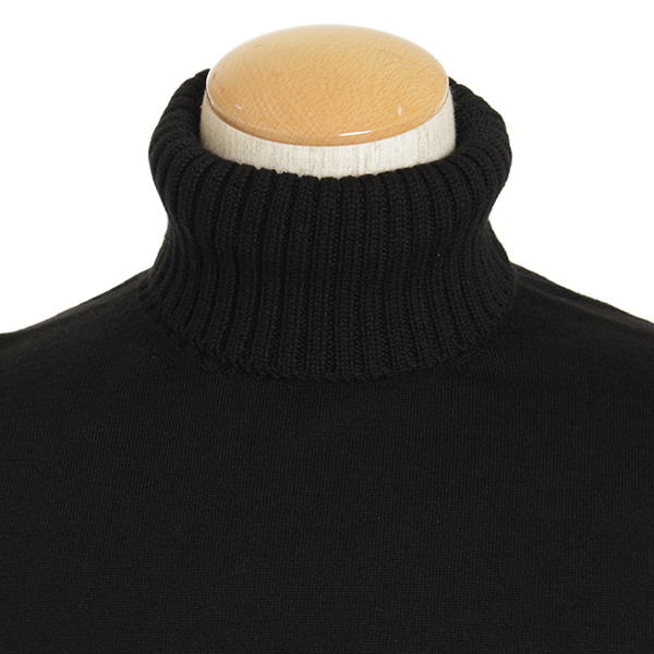 Cruciani クルチアーニ メンズ タートルネック ニット ウール Cu094a D01f6v ブラック Cruciani 菅原靴店
