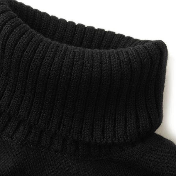 Cruciani クルチアーニ メンズ タートルネック ニット ウール Cu094a D01f6v ブラック Cruciani 菅原靴店