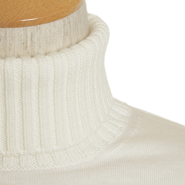 Cruciani クルチアーニ メンズ タートルネック ニット ウール Cu094a D01f6v ホワイト Cruciani 菅原靴店