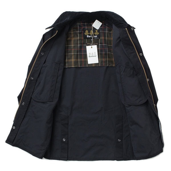 Barbour バブアー Sl Bedale ビデイル メンズ ショート ジャケット ショート丈 ポリエステル コットン ピーチスキン Ny71 ネイビー Barbour 菅原靴店