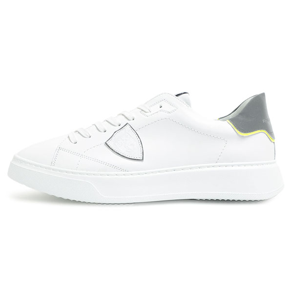 Philippe Model フィリップモデル メンズ スニーカー コートスニーカー 厚底 レザー Btlu Vf01 ホワイト Philippe Model 菅原靴店