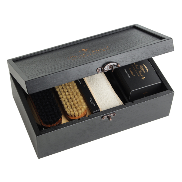 Bootblack ブートブラック ブラックベルベット セット 靴磨きセット シューケア ブラック Boot Black 菅原靴店